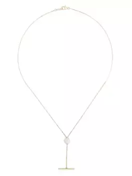 Колье Sea Of Beauty из желтого золота с жемчугом Mizuki, золотой