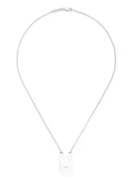 Колье Square Pendant Tom Wood, серебяный