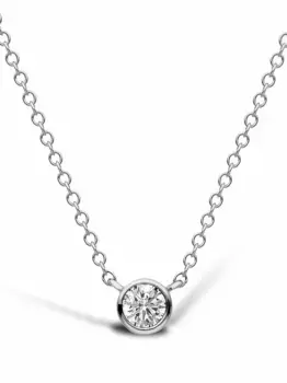 Колье Sundance из белого золота с бриллиантами Pragnell, серебяный