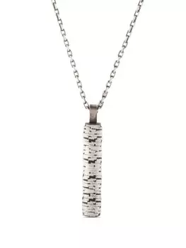 Колье T-022 с подвеской Mosais, серебряный