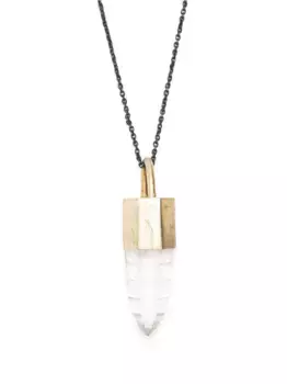 Колье Talisman с кварцем Parts of Four, черный