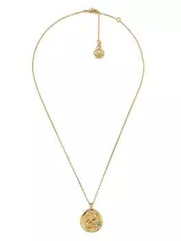 Колье Talisman с подвеской Лев Goossens, золотой