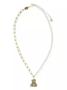 Колье Teddy Swarovski, золотой