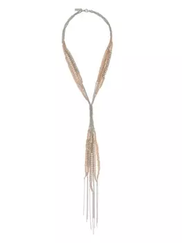 Колье Tie Peserico, нейтральный цвет