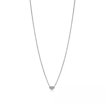 Колье Tiffany & Co. Bean Design, 0,05 карата, платина/бриллианты