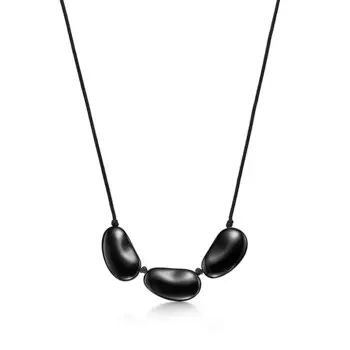 Колье Tiffany & Co. Bean Design, шелк/дерево