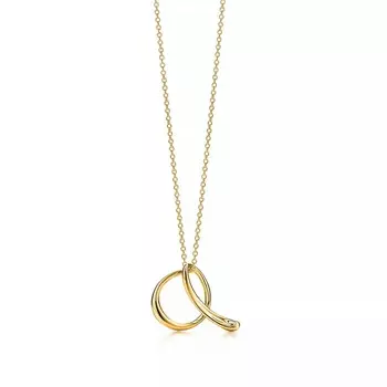 Колье Tiffany & Co. Letter "A", золото
