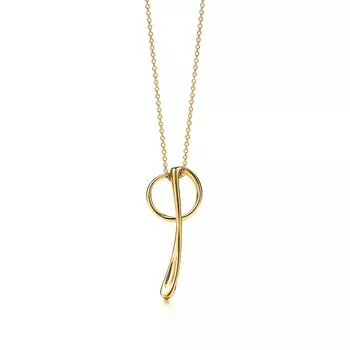 Колье Tiffany & Co. Letter "Q", золото