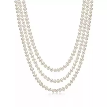 Колье Tiffany & Co. Pearl Wrap, жемчуг/серебро