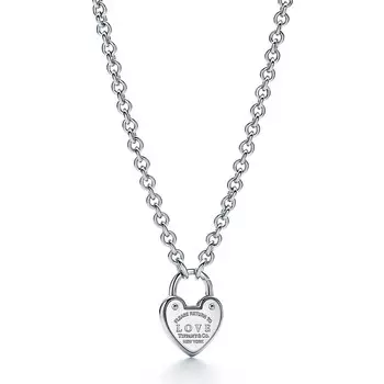 Колье Tiffany & Co. Return to Tiffany Love Lock, серебро