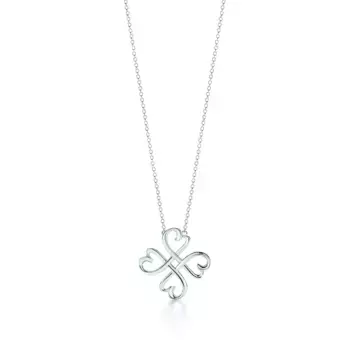 Колье Tiffany & Co. x Paloma Picasso Loving Heart, серебро