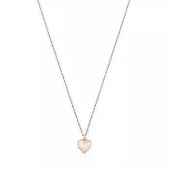 Колье Tous Areia, розовое серебро/жемчуг