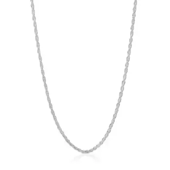 Колье Tous Basics Rope Measuring 50 Cm, серебро