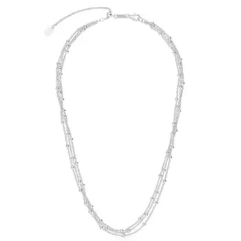Колье Tous Basics Triple, серебро