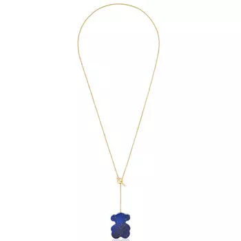 Колье Tous Bear Tous 1950, золото/лазурит