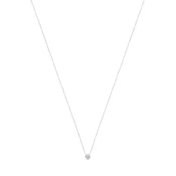 Колье Tous Boca Osos With Diamons, белое золото/бриллианты