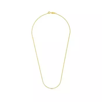 Колье Tous Chain, 50 см, позолоченное серебро