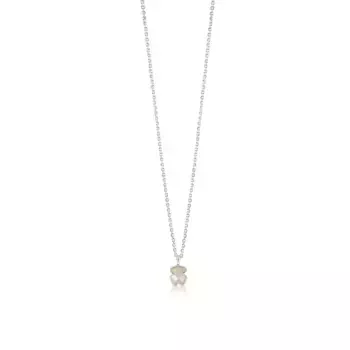 Колье Tous Color Faceted Mother-Of-Pearl 45cm, серебро