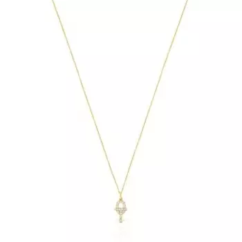 Колье Tous Manifesto, золото/бриллианты