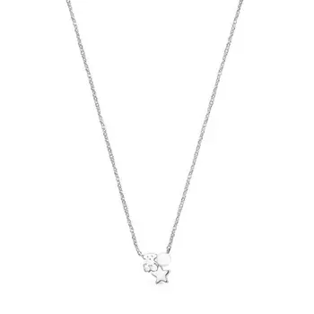 Колье Tous Nocturne With Pearl, серебро/жемчуг