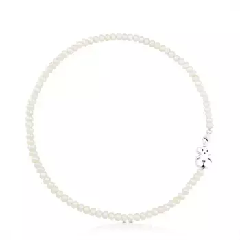 Колье Tous Sweet Dolls, серебро/жемчуг