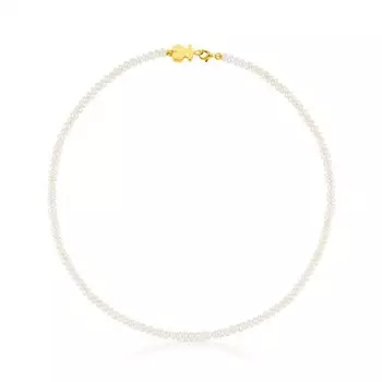 Колье Tous Sweet Dolls, золото/жемчуг