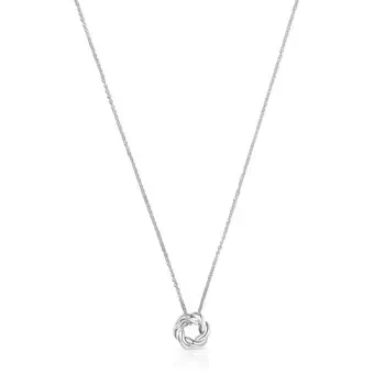 Колье Tous Twisted With Donut, серебро