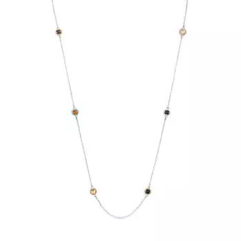 Колье Tous Vibrant Colors, серебро/драгоценные камни