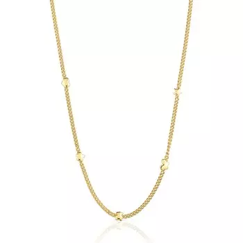 Колье Tous With Motifs Bold Motif, позолоченное серебро