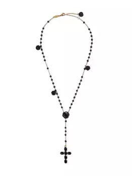 Колье Tradition из желтого золота с сапфиром DOLCE & GABBANA, золотой