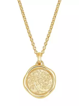 Колье Tree of Life DOWER AND HALL, золотой