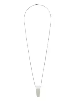 Колье Trunk Charm Rick Owens, серебяный