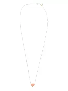 Колье в форме сердца из желтого золота 9 карат с эмалью Aliita, золотой