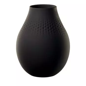 Колье-ваза Villeroy & Boch с черным жемчугом № 2, черный