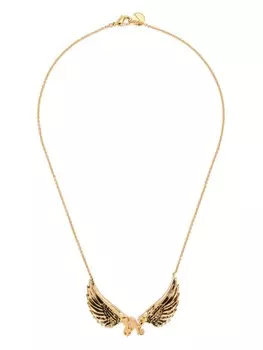 Колье Wings Monogram Palm Angels, золотой