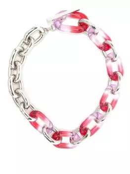 Колье XL Link Rabanne, серебряный