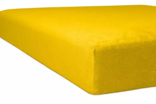 Колено - простыня на подкладке - флисовая махровая ткань *Качество 10* - цвет: 03 медовый - размер: 180/200 - 200/200 см Kneer