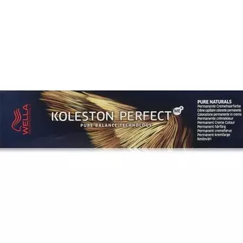 Koleston Perfect Me+ Pure Naturals Перманентная крем-краска для волос 6/00 Темный натуральный блондин 60 мл, Wella
