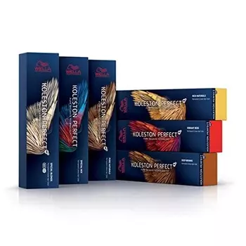 Koleston Perfect Vibrant Reds 5/43 коричневый красно-золотой 60 мл, Wella