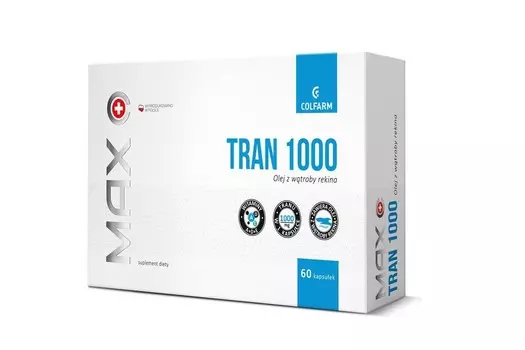КОЛФАРМ Тран 1000 Макс, 60 капсул Colfarm