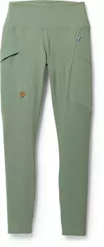 Колготки Abisko - женские Fjallraven, зеленый