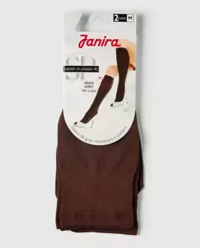 Колготки без давления Janira плотностью 40 ден, коричневый