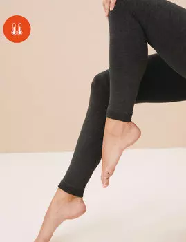 Колготки без стопы Heatgen плотностью 180 ден Marks & Spencer, серый