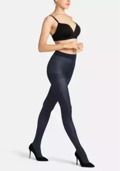 Колготки Camano (2 шт.), с комфортным поясом, цвет морской волны