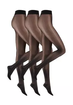 Колготки camano 3 шт fine functional 40 Denier, черный