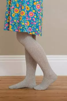 Колготки Chalmington серые меланжевые Kite, серый