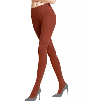 Колготки «чисто матовые» Falke, оранжевый