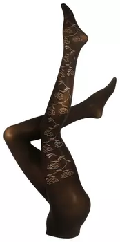 Колготки Cotton Prime Microfaser, черный