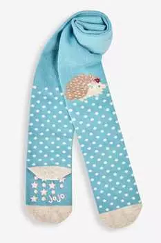 Колготки длиной до колена с высоким содержанием хлопка и мотивом ежика Jojo Maman Bb, мультиколор