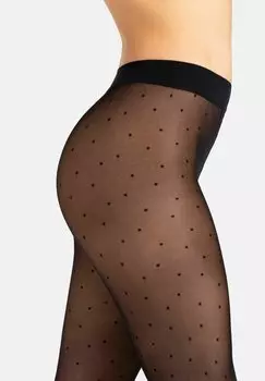 Колготки FINE DOTS s.Oliver, черный